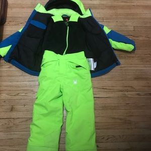 Spyder snow suit and jacket